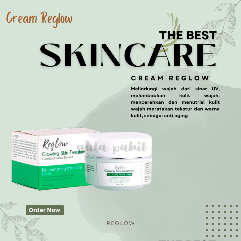 Reglow dr sindy skincare Cream Pelembab Untuk Jerawat Crem Reglow Perawatan Wajah Berjerawat