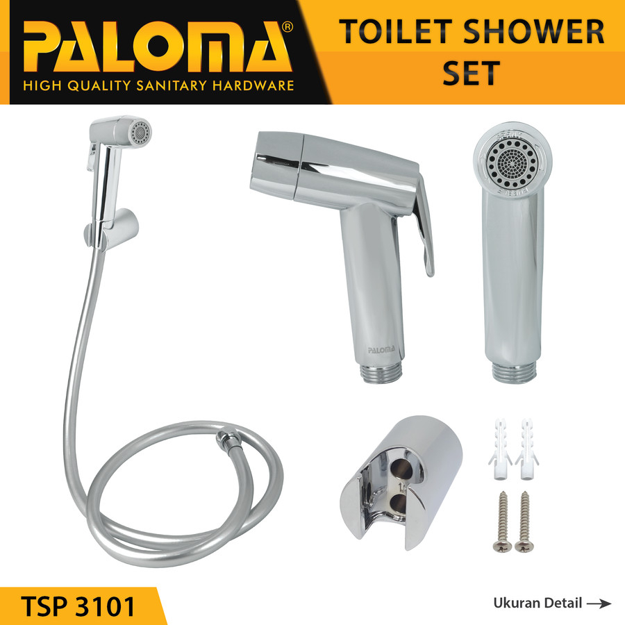 Paloma Toilet Shower Jet Washer Bidet Cebok WC TSP 3101 3102 3103 3105