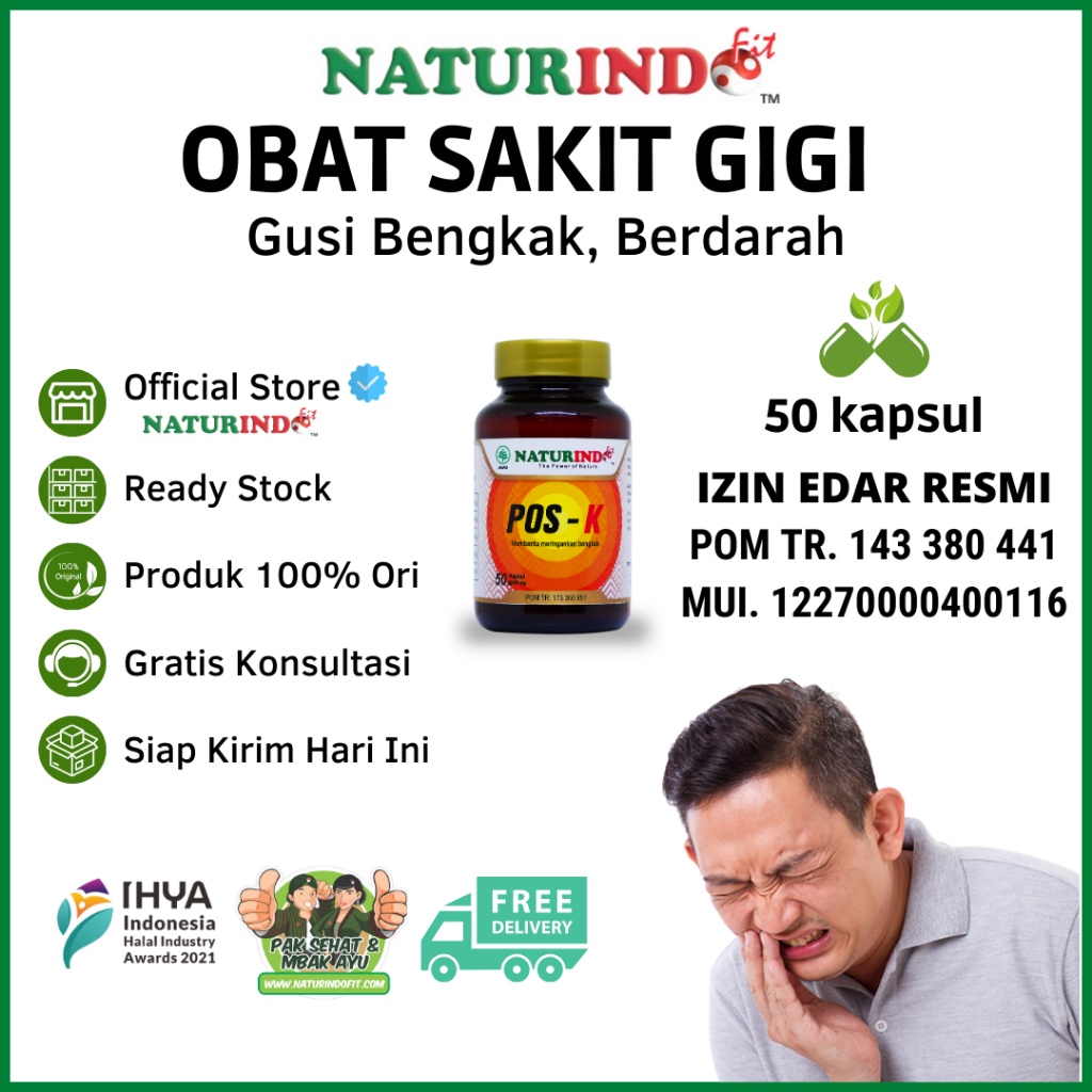Obat Gusi Bengkak Sakit Gigi Berlubang Paling Ampuh Berdarah Gigi Sensitif Ngilu Saraf Gigi