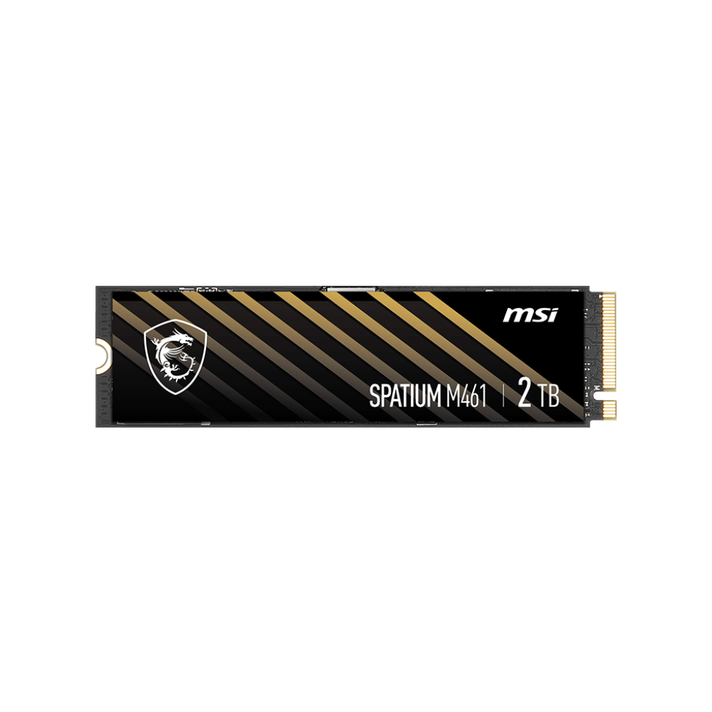 MSI SPATIUM M461 500GB l 2TB PCIe 4.0 NVMe M.2