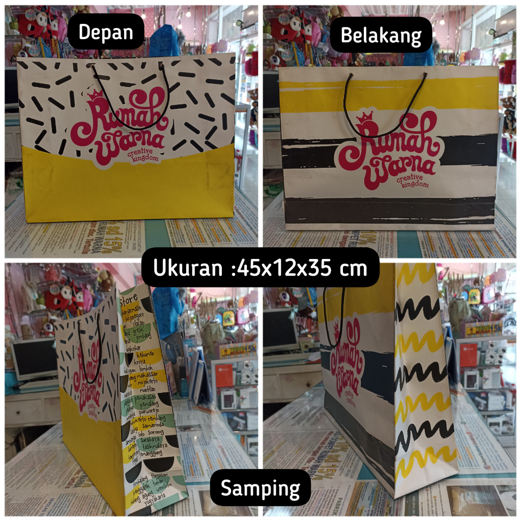 

PAPERBAG ORIGINAL RUMAH WARNA