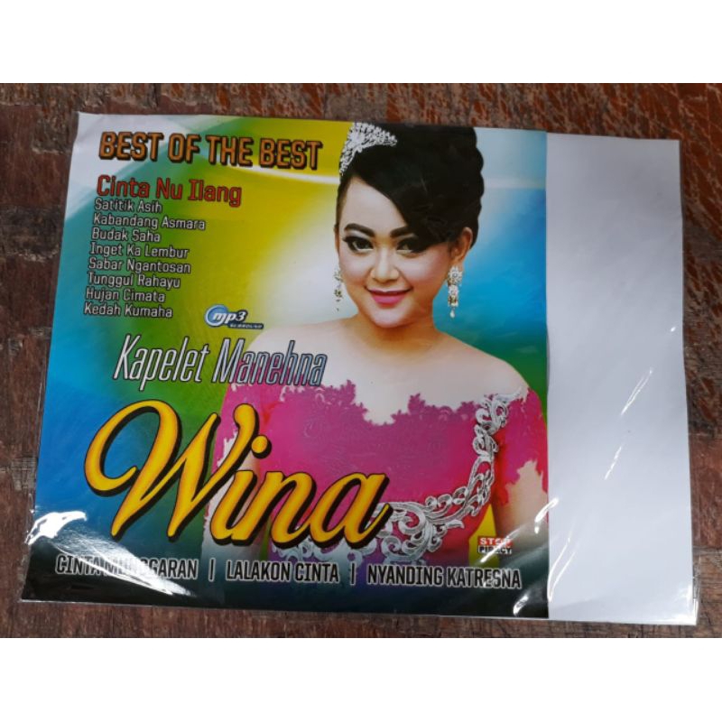 Kaset MP3 lagu Sunda Best of the best Wina