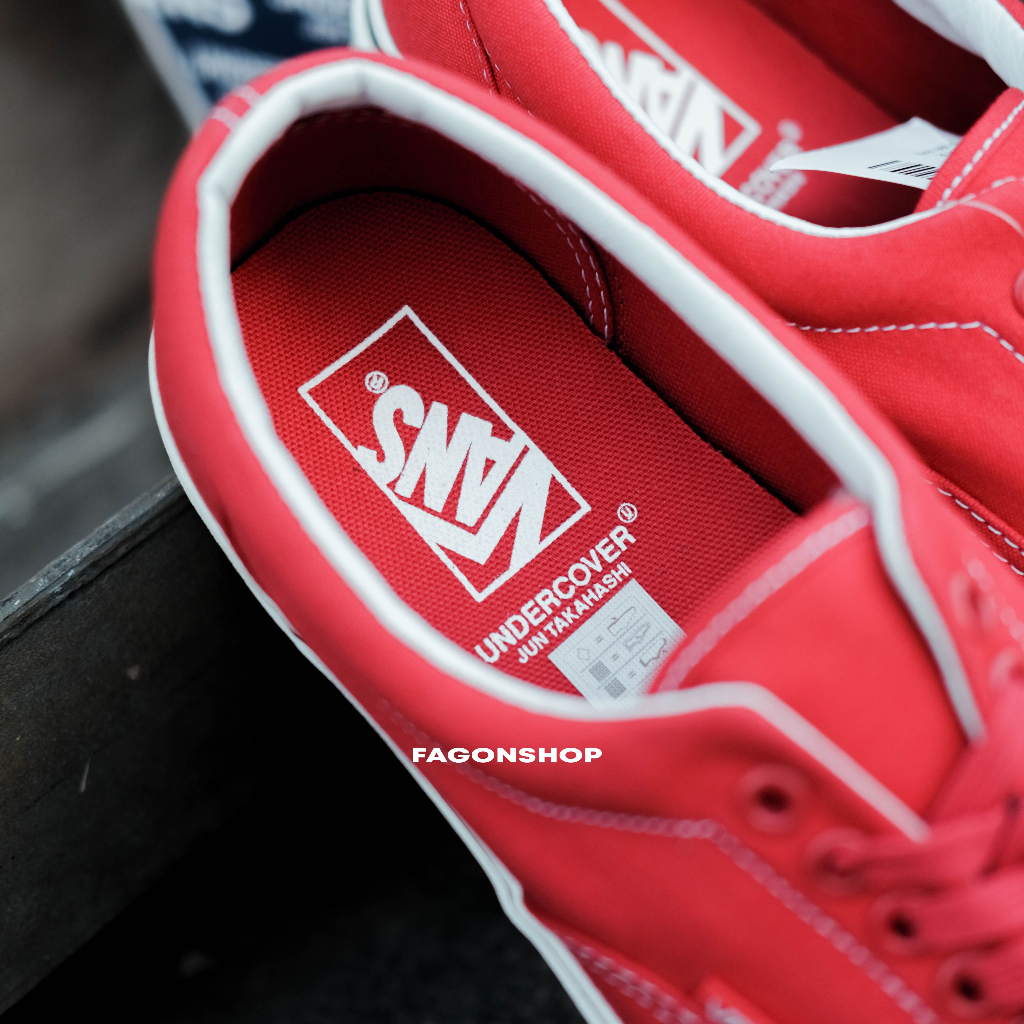 VANS ERA VAULT OG LX X UNDERCOVER / TEMPLES &quot;RED&quot; ORIGINAL 100%