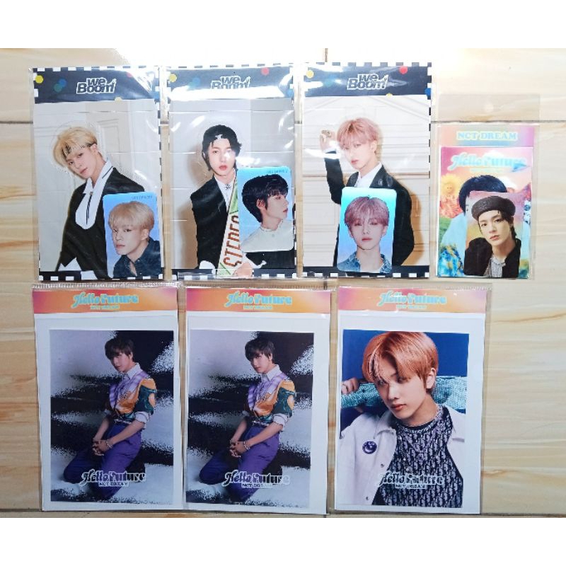 PHOTOCARD HOLOGRAM HELLO FUTURE WE BOOM - JENO HAECHAN JISUNG