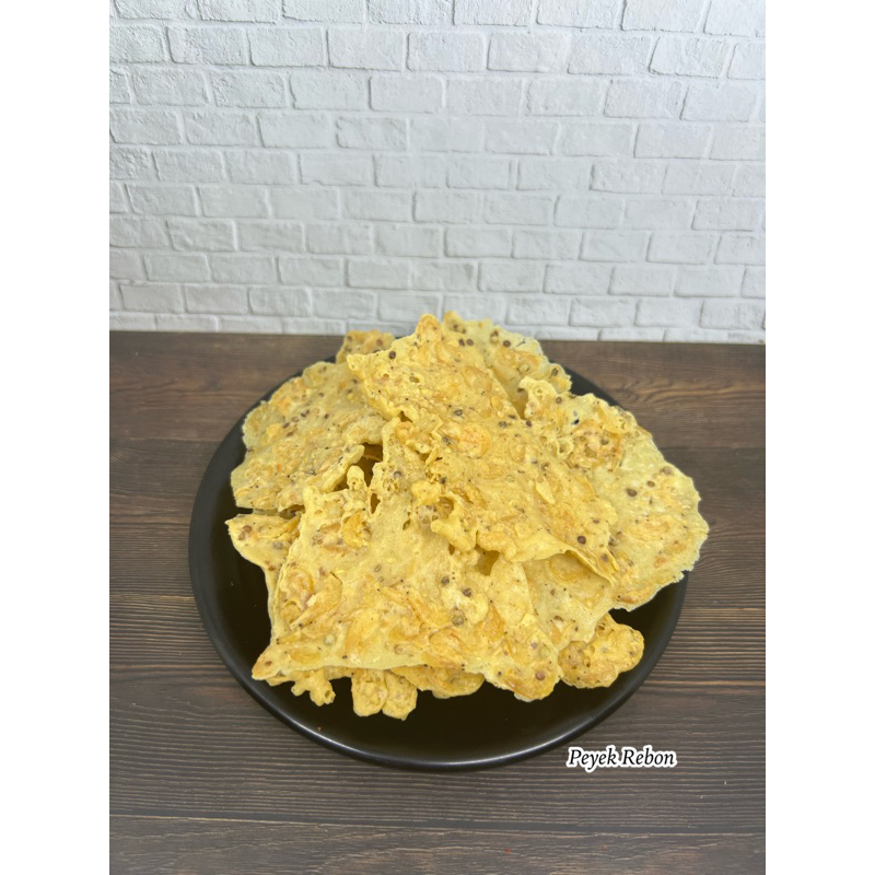 REMPEYEK REBON 150 GRAM | PEYEK EBI | PEYEK REBON | PEYEK KECEPE PEYEK HEBI SNACKY MEDAN