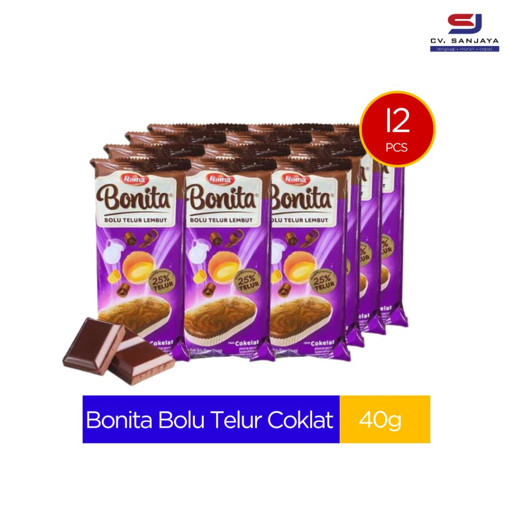 

Bonita Bolu Telur 1 box isi 12