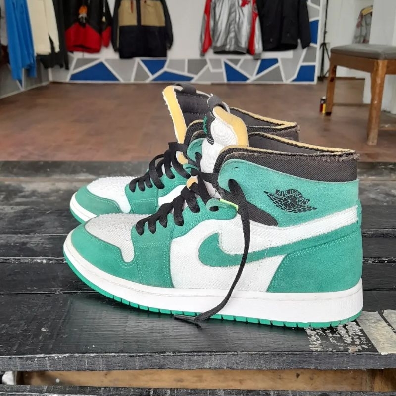 Nike Air jordan Zoom High green second