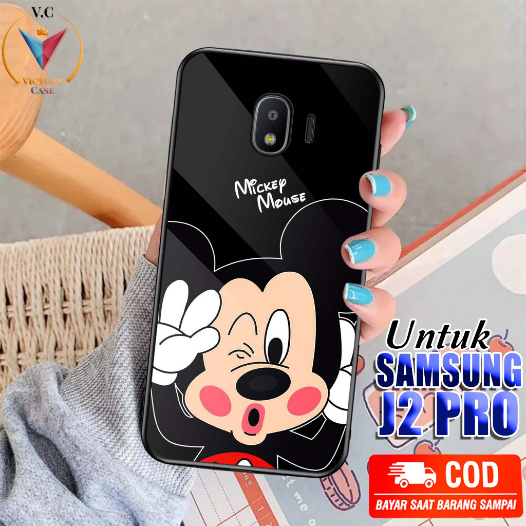 Case Samsung J2 Pro Motif [ DSNY ] Casing Samsung J2 Pro Case Hp Glossy Casing Hardcase Softcase Bis
