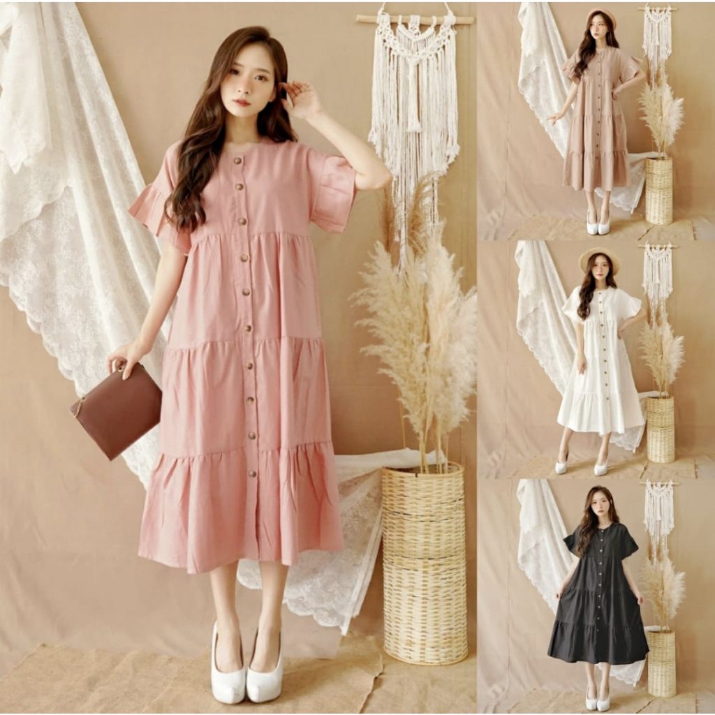 STAY - SUZY dress /Dress Midi/Dress Linen