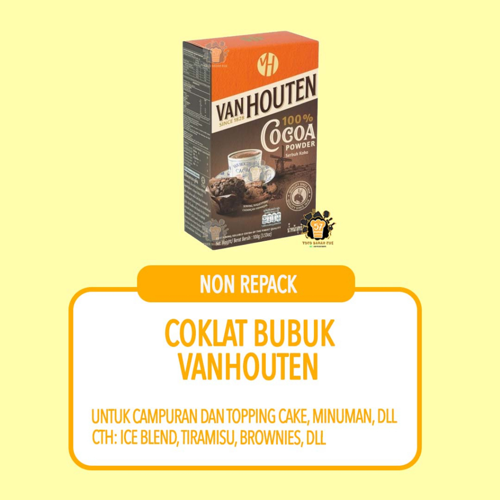 

COKLAT BUBUK COCOA POWDER VANHOUTTEN