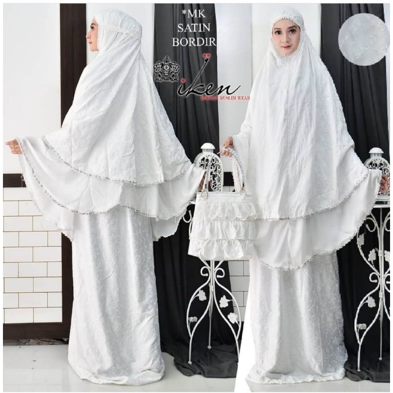 MUKENA PREMIUM,MUKENA DEWASA,MUKENA MEWAH,IKEN MUSLIM,MUKENA SHOLAT,MUKENA HITAM,SESERAHAN,BAHAN HAL