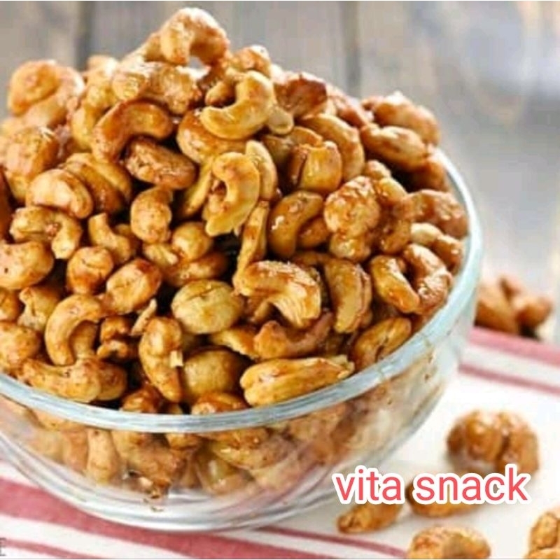 

MEDE MADU SUPER 500 GR / KACANG MEDE RASA MADU ASLI /METE MADU SUPER