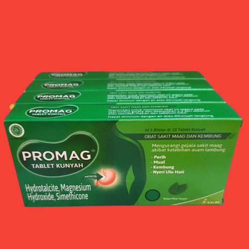 PROMAG TABLET PER SLOP ISI 12 STRIP