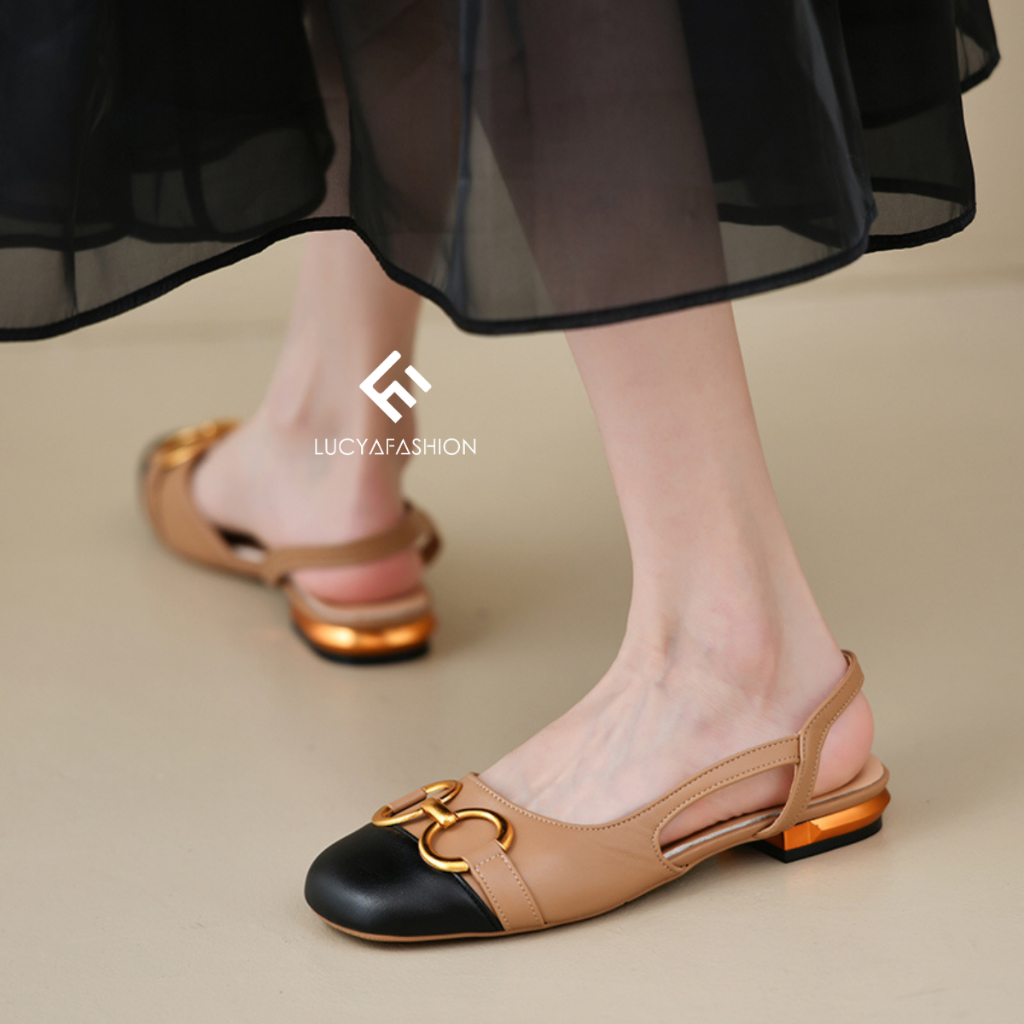 0125 Sandal Wanita Flat Shoes Import Kekinian