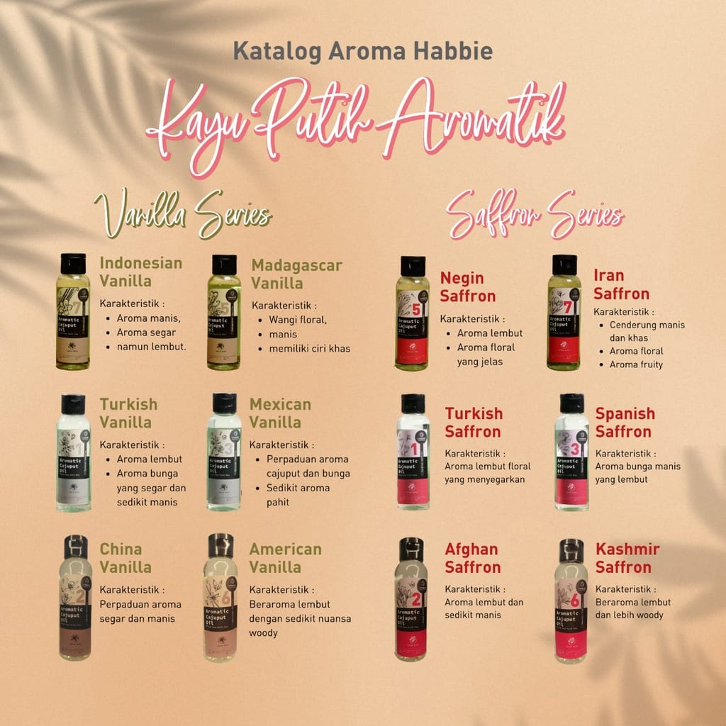 Habbie Minyak Kayu Putih Vanila Series