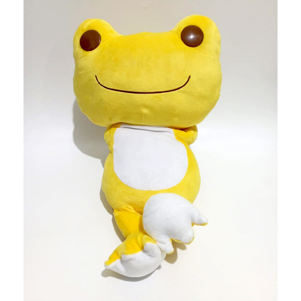 Boneka Pickles the Frog Original Jepang Boneka Katak Boneka Kodok Yellow JUMBO