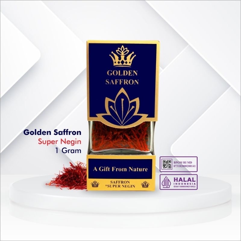 

[GOLDEN SAFFRON] !!! SAFRON IRAN SUPER NEGIN 1 GRAM GRADE A++ ORI