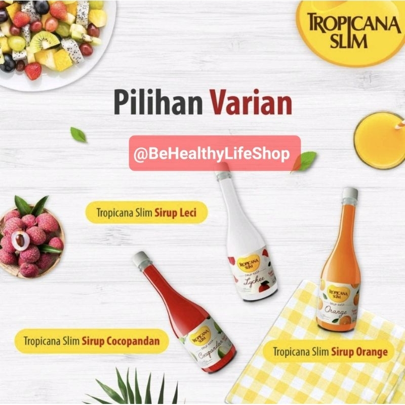 

Tropicana Slim Sirup 750 ml BEBAS GULA