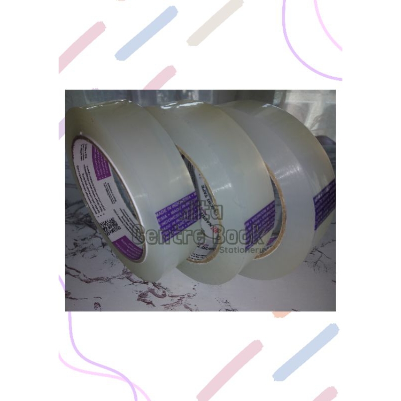 

SOLATIP PLASTIK OPP NACHI TAPE 24mm x 100Yard 1 SLOP