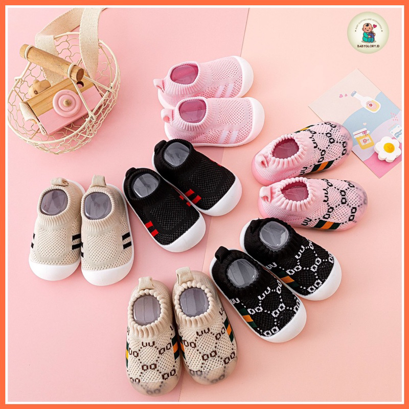 Sepatu Bayi Anak / Prewalkers Anak Bayi HIGH QUALITY [ FULL KARET ]