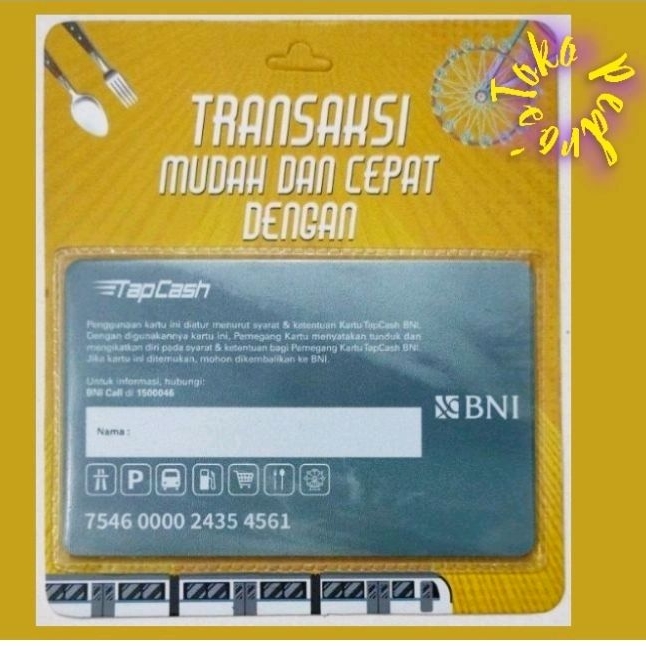 BNI Tapcash Inacraft 2023 - From SMART VILLAGE To GLOBAL MARKET ORI /Like eMONEY eTOLL Flazz or Brizzi