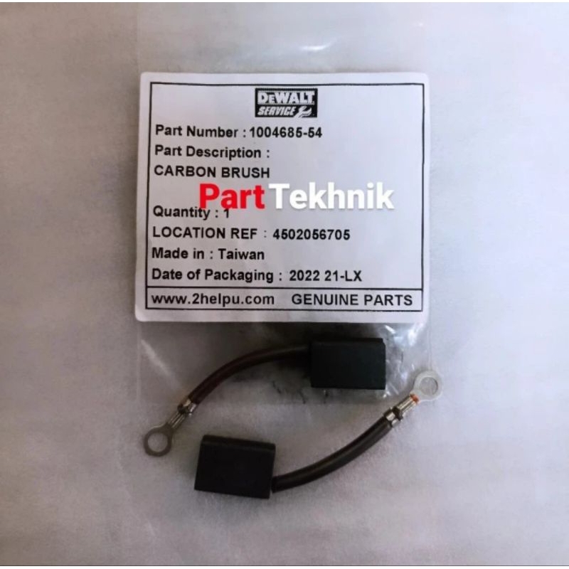 Carbon Brush DWE1622 Dewalt Original for Magnetic Drill. Carbon brush dewalt dwe1622