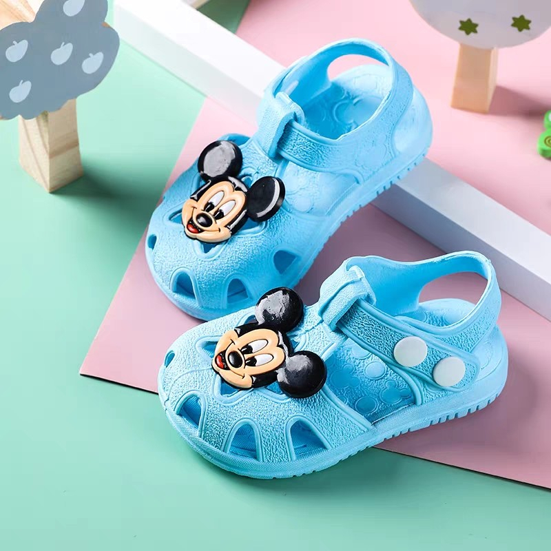 GLORYKIDZ SH2136 Sepatu sandal anak perempuan miki Laki laki Bahan Karet IMPORT