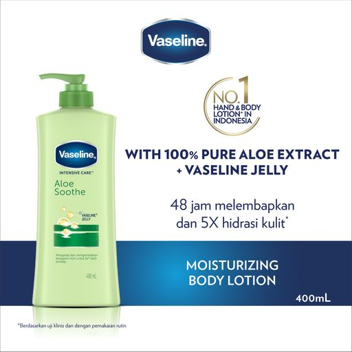 Vaseline Lotion Intensive Care Aloe Soothe 400ml