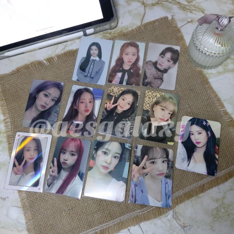 photocard pc bene minju yuri hyewon dicon konsep ilalang rewind blossom tc violeta