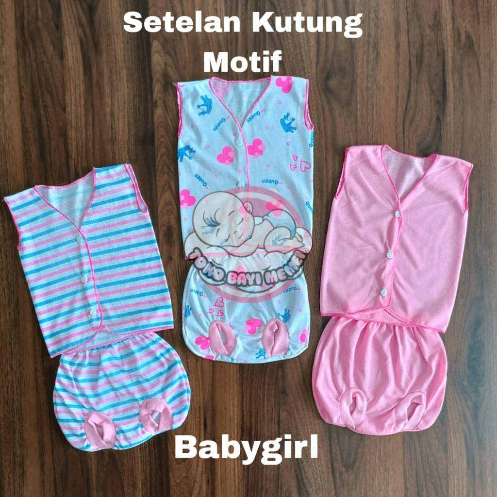 Setelan Bayi MOTIF Perlengkapan Bayi Lahir