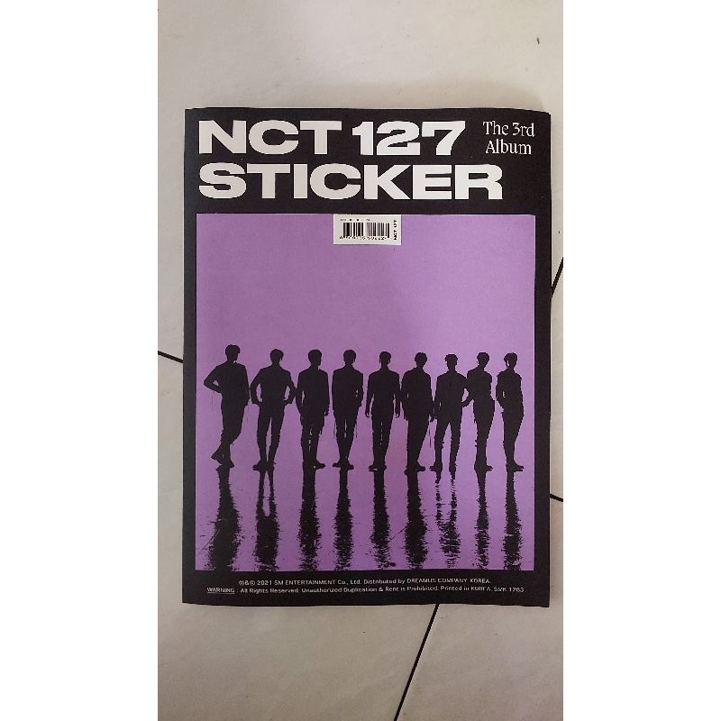 Album Sticker NCT 127