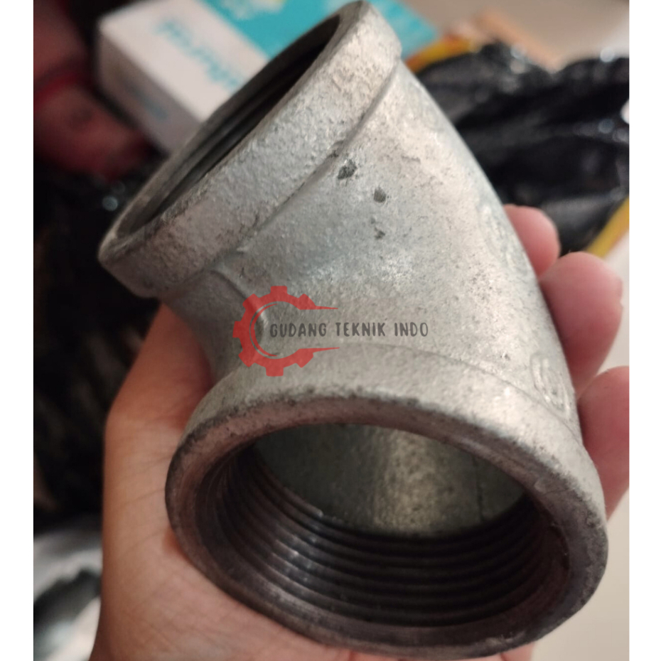 Knee 1.5" Galvanis / Elbow 1 1/2" Galvanis / Knee 1.5" Galvanis