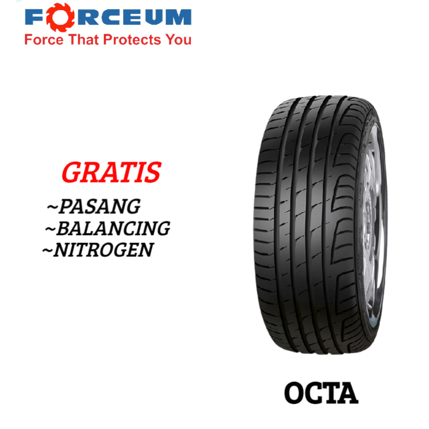 Ban 215 55 R17 FORCEUM OCTA 215 55 R17 Ban Mobil Innova HRV Tubeles Radial