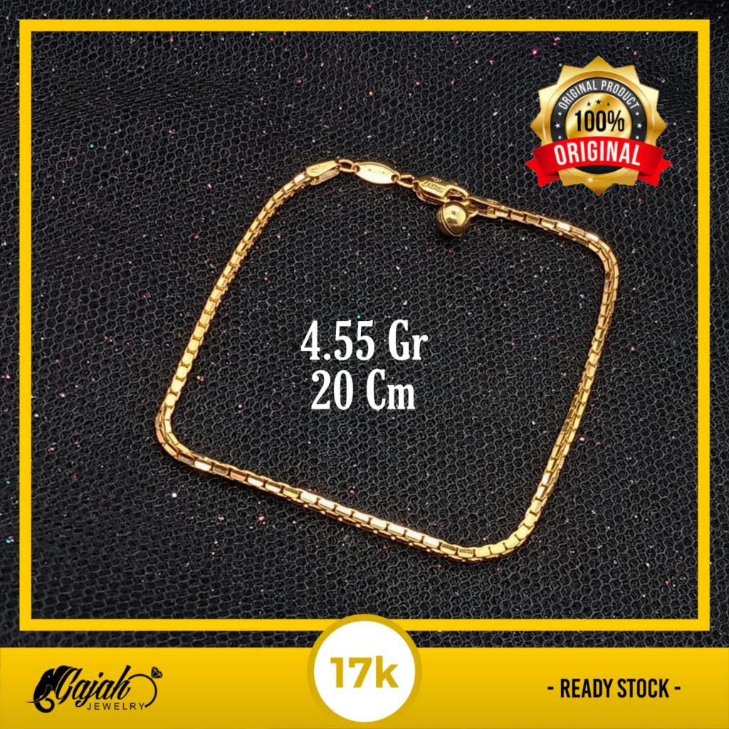 Gelang Emas 17K - 4.55 Gr Kadar 750 - 4865