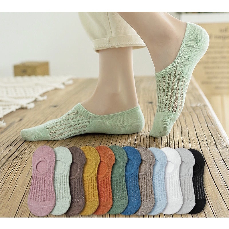 KKI-11 kaos kaki unisex hidden socks kaos kaki pendek