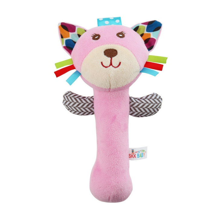 Rattle Boneka Squeeze Bayi / Plushie Rattle Baby / Mainan Tangan Anak SKKbaby Hand Shaker CBKS VC