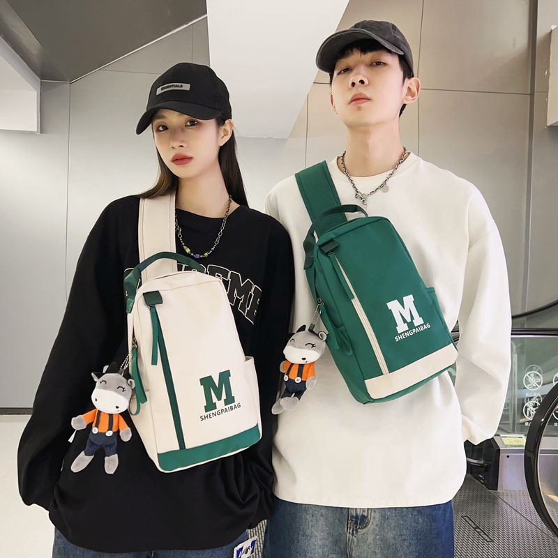 Mainland Waist Bag Cowok Kekinian Tas Bahu Korean Style Fashion Terbaru TS721