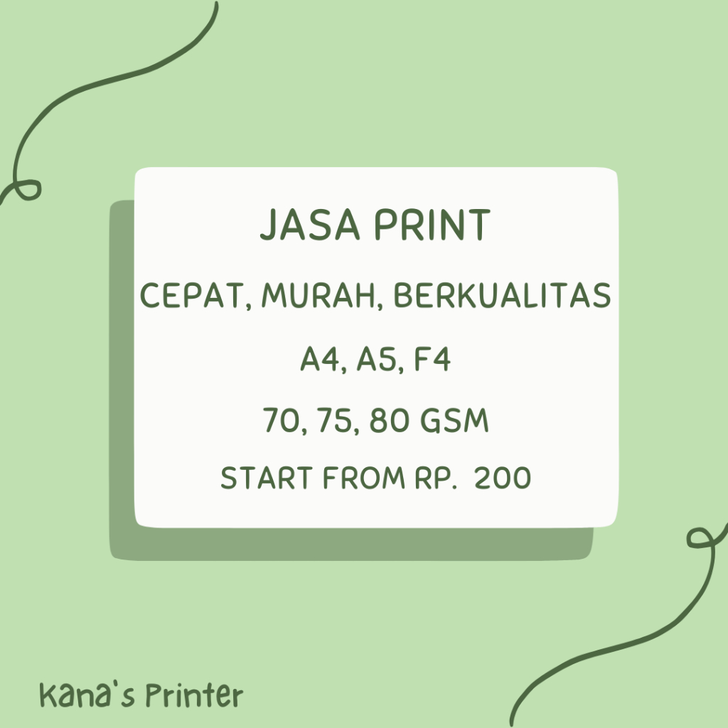 

Print F4 - Hitam Putih dan Berwarna (Dokumen, Skripsi, Makalah, Proposal, Buku, Gambar, dll.)