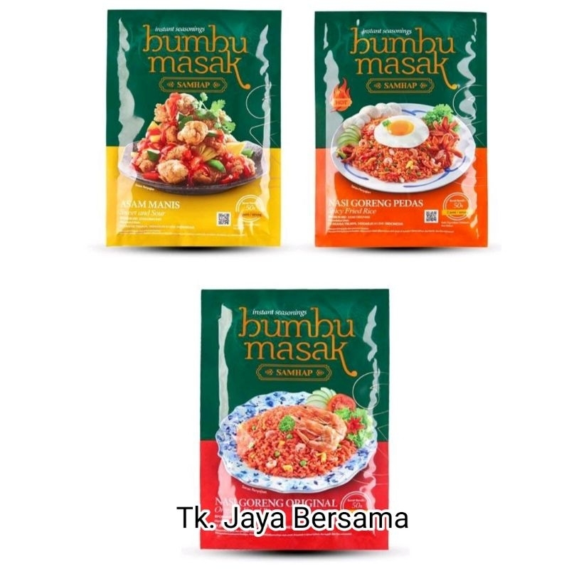 

SAMHAP Bumbu Masak Asam Manis - Nasi Goreng Original - Nasi Goreng Pedas