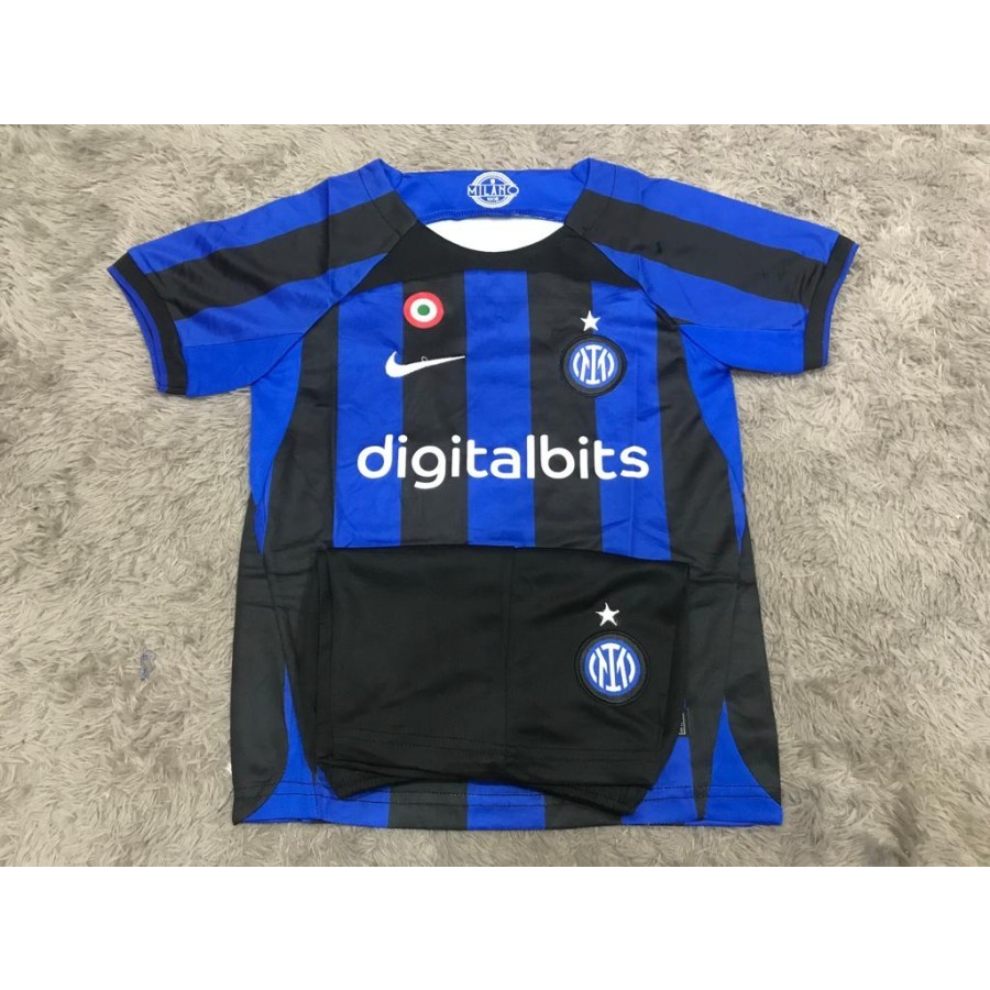 Jersey kids anak anak inter milan home 2022 - 2023 grade ori import