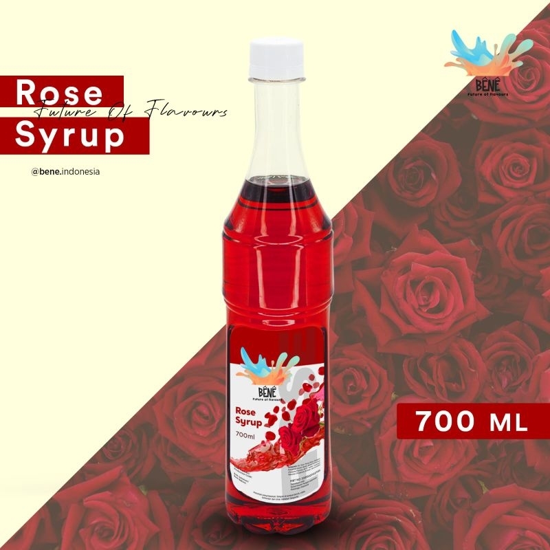 

BENE syrup - Rose 700ml