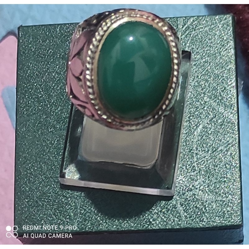 RING PERAK NATURAL 100% BACAN DOKO
