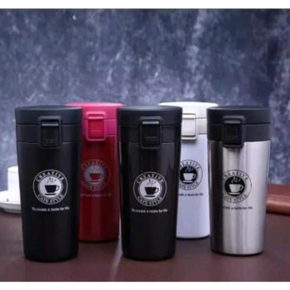 Termos coffer / teh Mug tahan air panas &amp; dingin vacuum 380ml