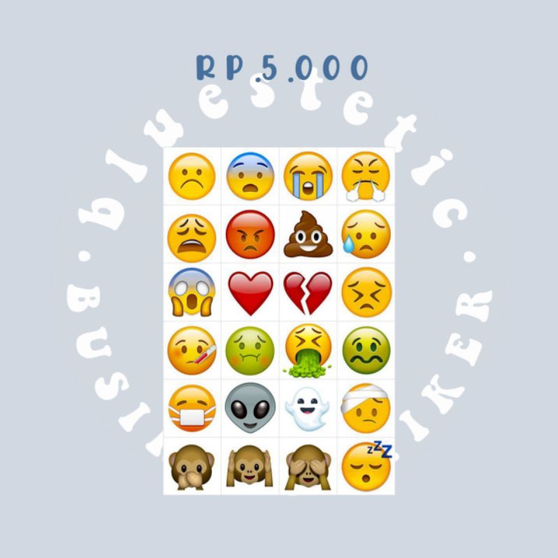 

STIKER lucu aesthetic | isi 24/pcs