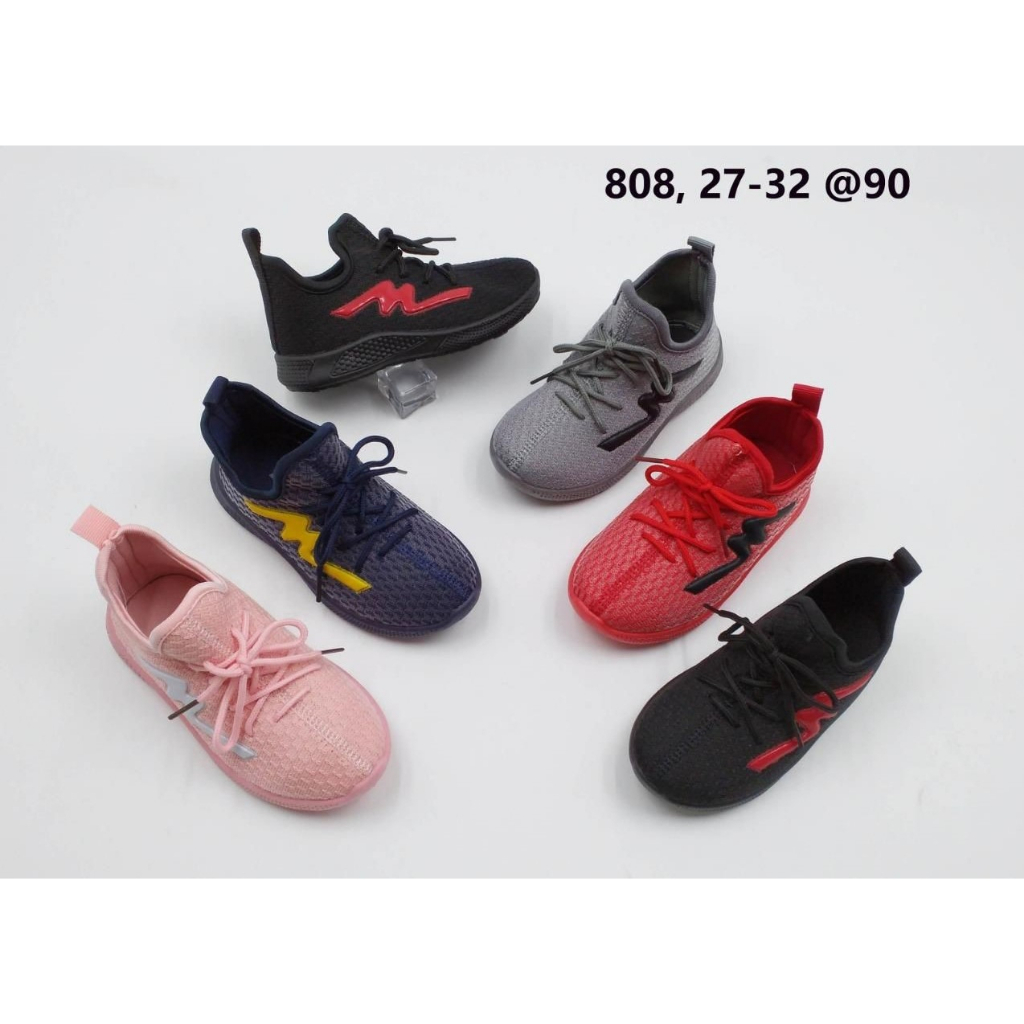 SA-808 IMPORT Sepatu Anak Cowok Cewek / Sepatu Anak Laki Laki Perempuan Terbaru Running Shoes Sport Lentur Ukuran 27-32