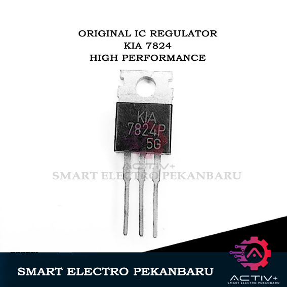ORIGINAL KEC KIA 7824 IC L7824 REGULATOR L7824CV REGULATOR TEGANGAN  L7824 7824 TO-220 POSITIVE  VOL