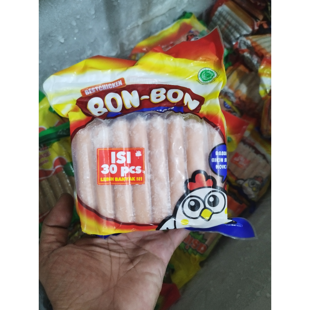 Sosis bonbon pendek 500gr/sosis bonbon pendek isi 30