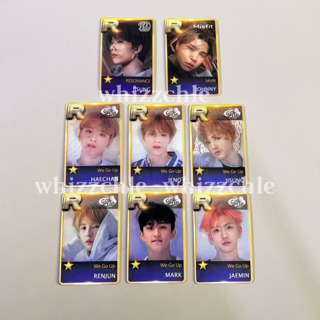 Lenticular Card/Photocard NCT Fanmade Jaemin Mark Renjun Haechan Jisung Johnny Resonance Misfit