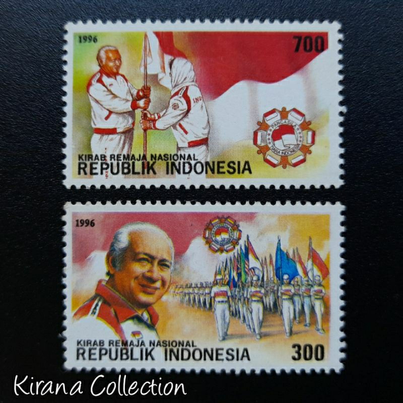 

LOT.F188 PRANGKO INDONESIA I-497 2V KIRAP REMAJA 1996