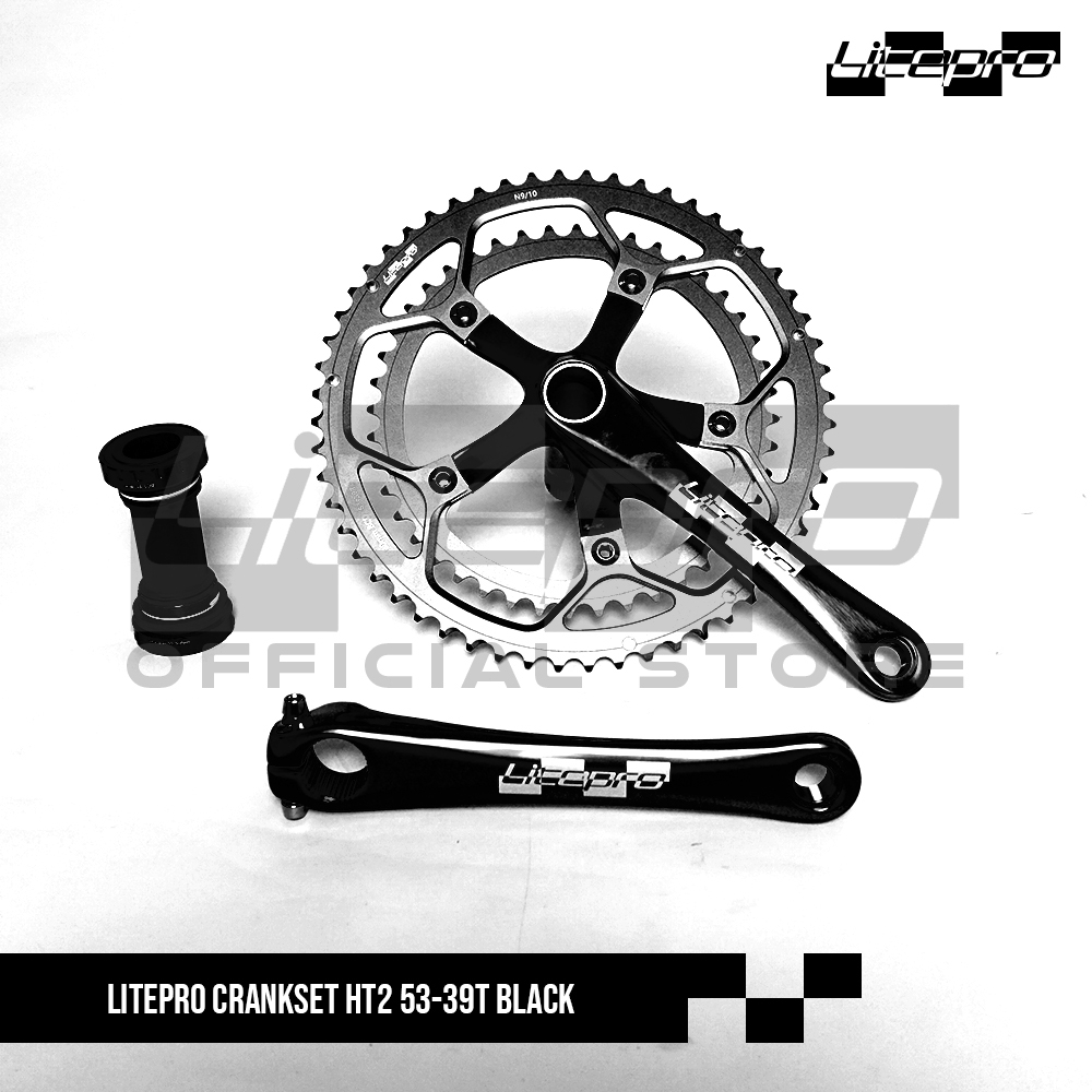 Litepro Crankset Ht2 53-39T